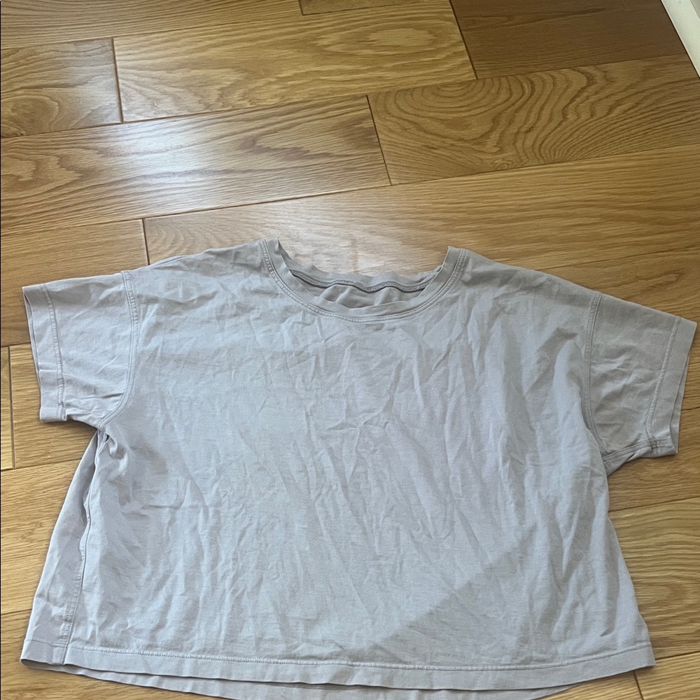 Purple Lululemon Short Sleeve T-Shirt